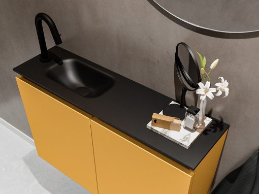 Black is Back: De Zwarte Wastafel als Krachtige Eyecatcher in Uw Badkamer Black is Back: De Zwarte Wastafel als Krachtige Eyecatcher in Uw Badkamer